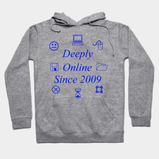 Deeply Online (blue) Hoodie